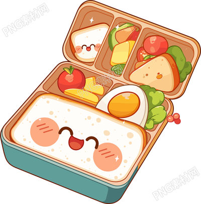 幼儿园食谱插画元素