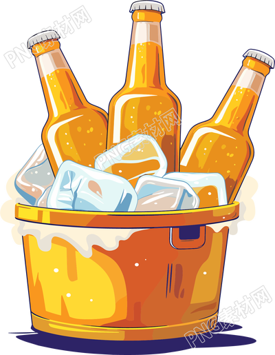 冰镇啤酒元素