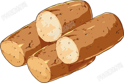 山药简洁插图