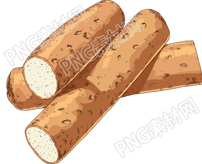 山药插画设计元素