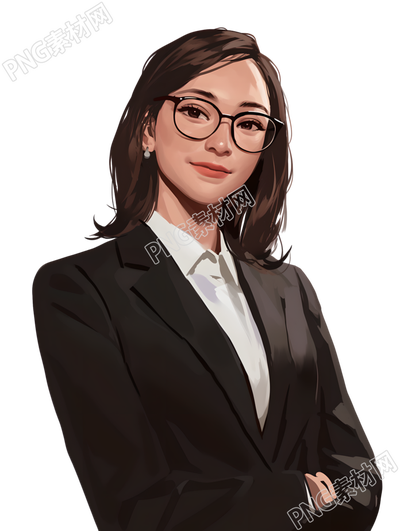 公务员商业设计元素