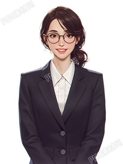 公务员可商用插画