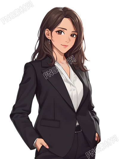 公务员插画设计元素