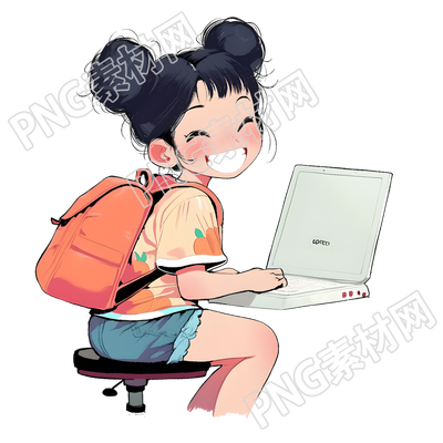 可爱小女孩高清素材