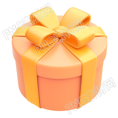 生日派对生日礼盒元素