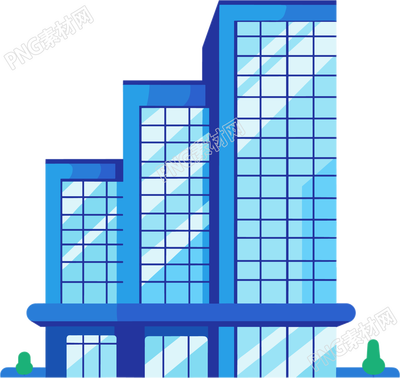 现代建筑插画
