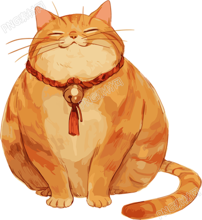 日系猫咪PNG图形素材