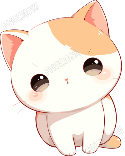 日系猫咪卡通插画