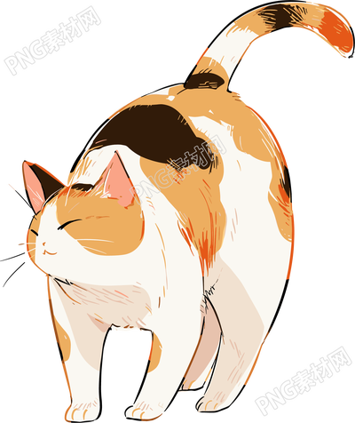 日系猫咪素材