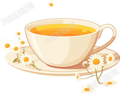 菊花茶高清图形素材