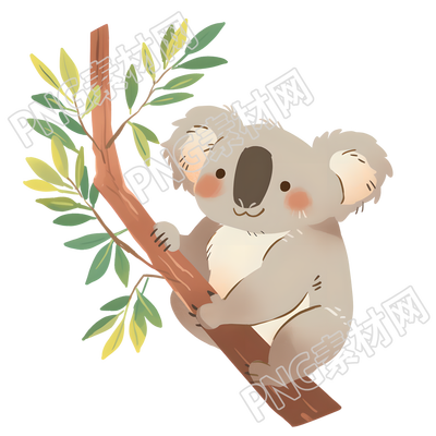 考拉卡通插图