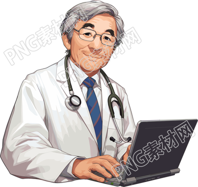 医师卡通元素