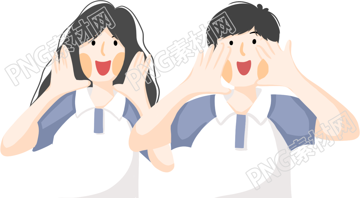 人物呐喊双人组合