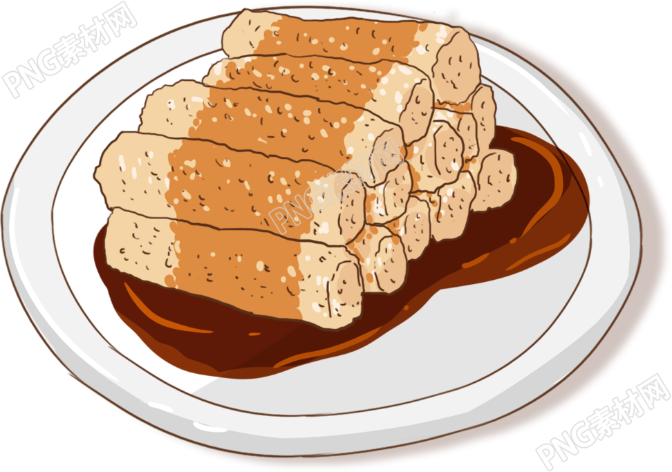 糍粑食物素材