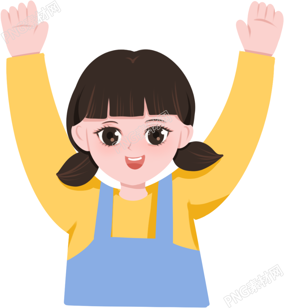 双马尾的可爱女孩子