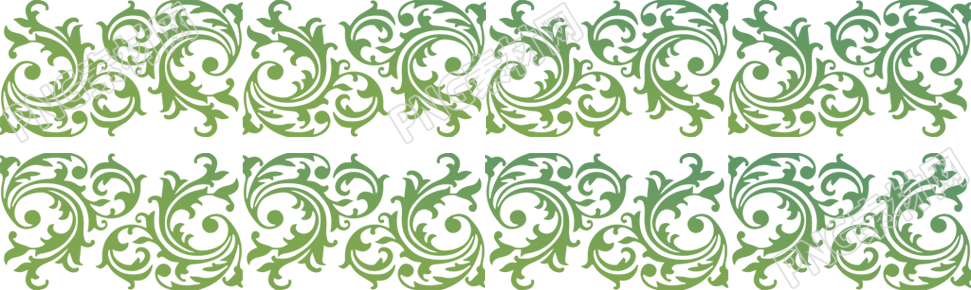 装饰绿色底纹花纹素材