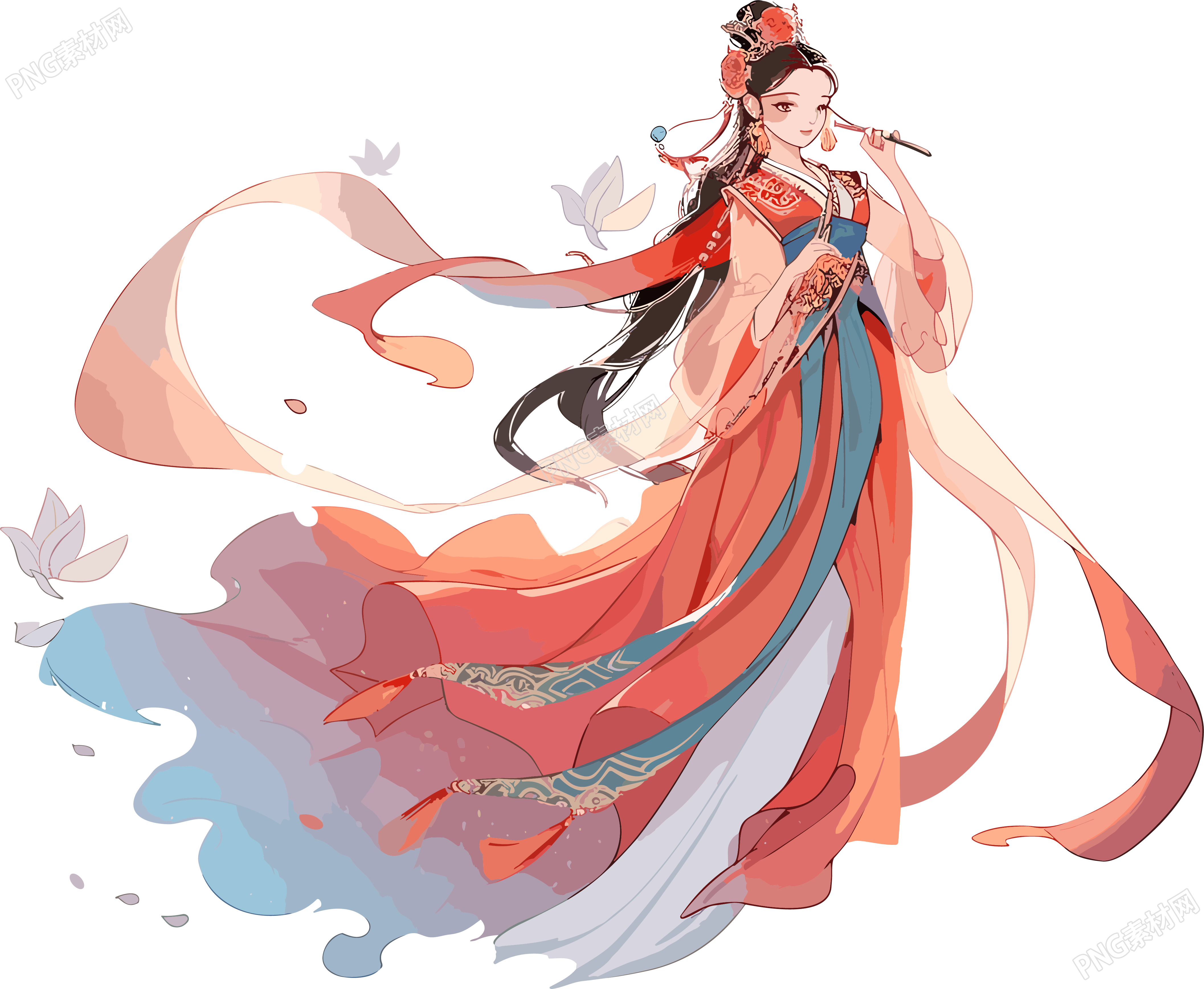 长夜仙子插画