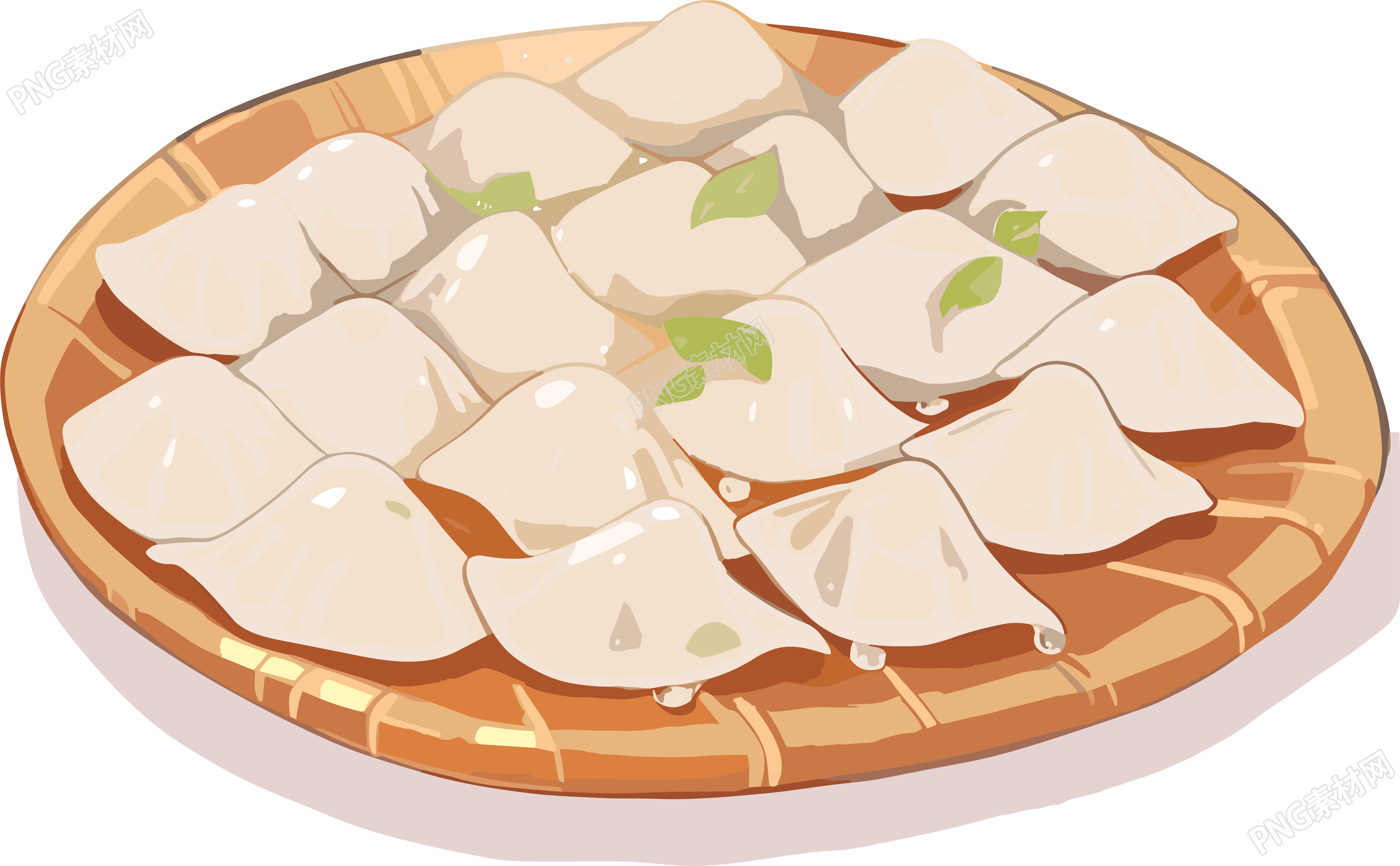 热气腾腾的饺子商用素材