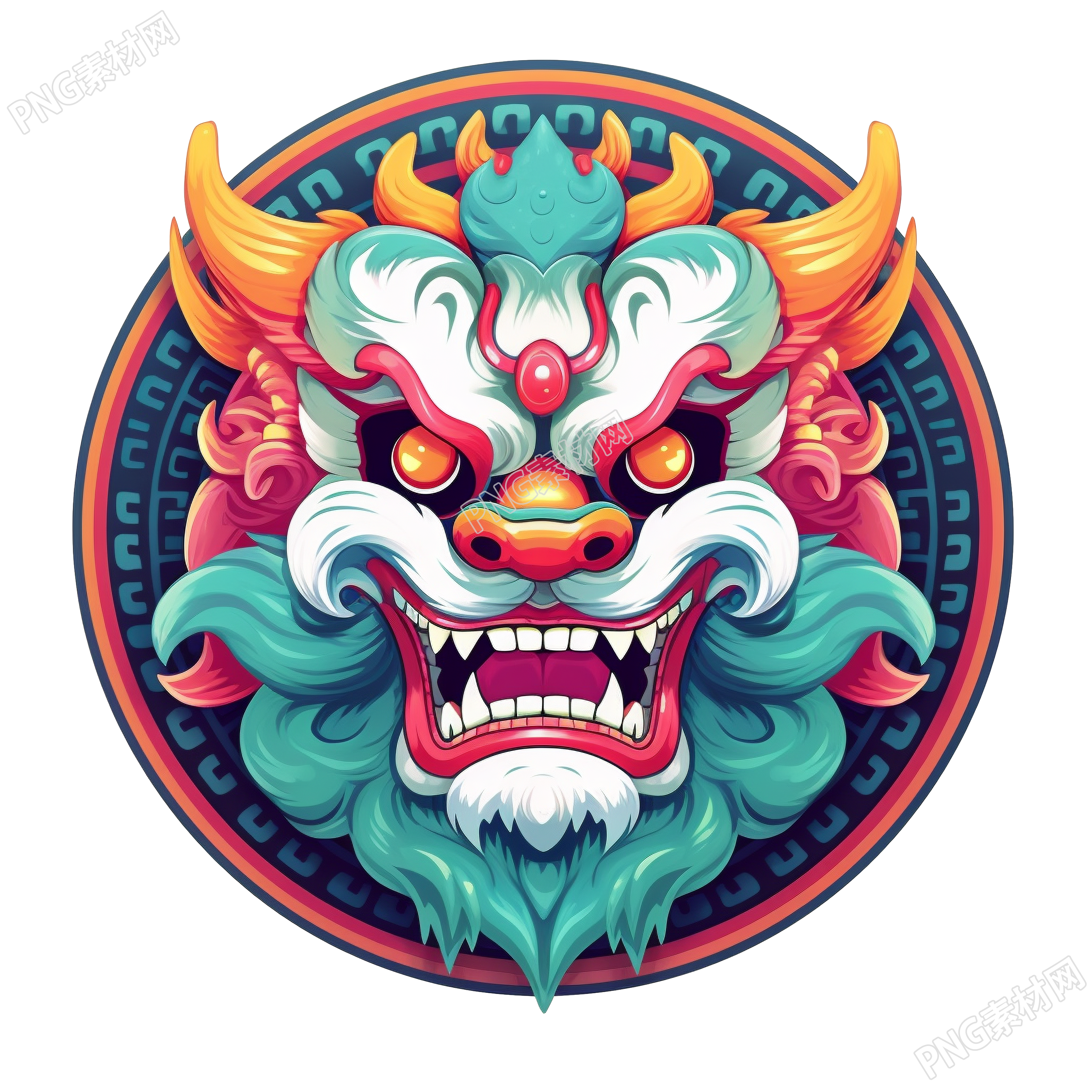 中国龙设计PNG图形素材