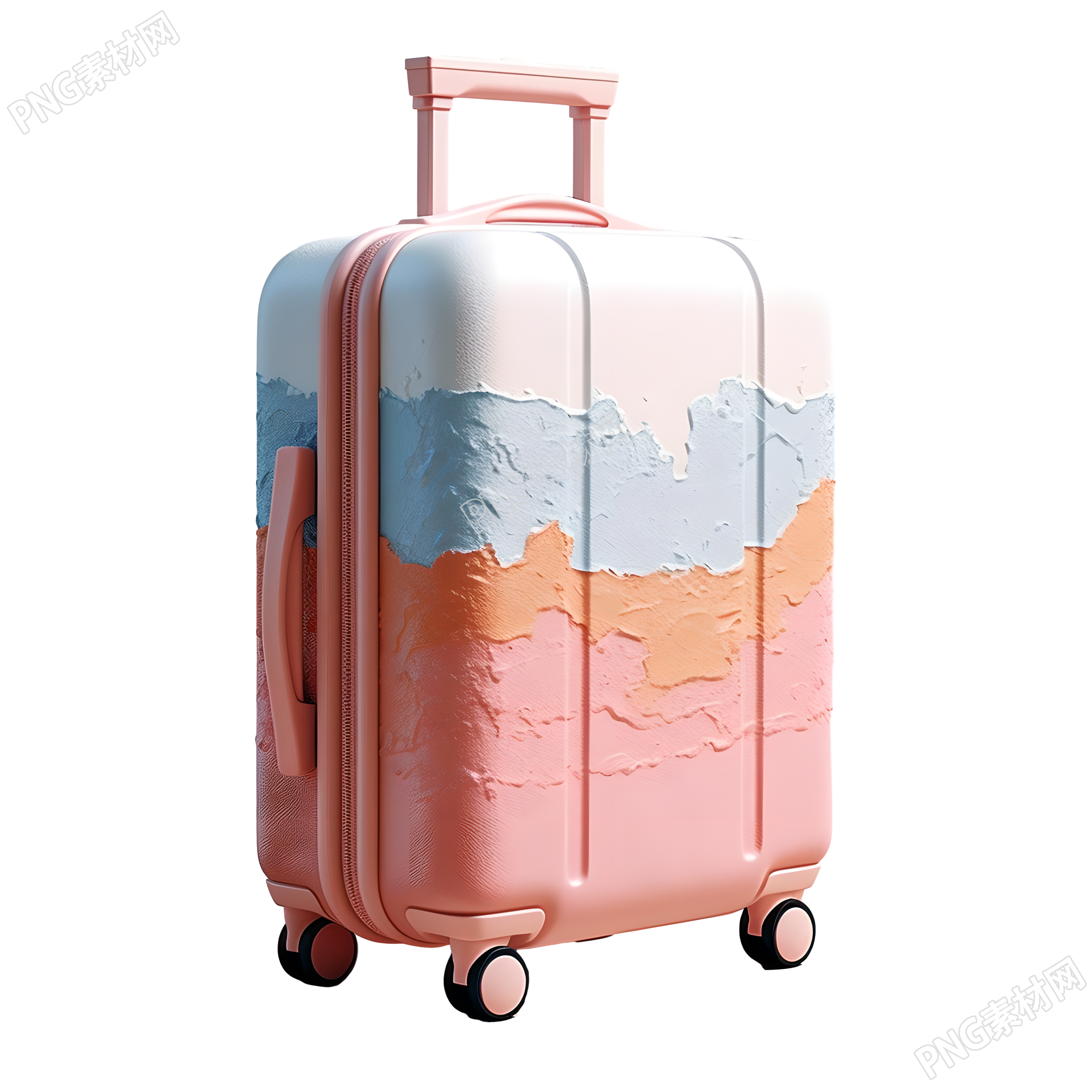 旅行箱子创意设计插图