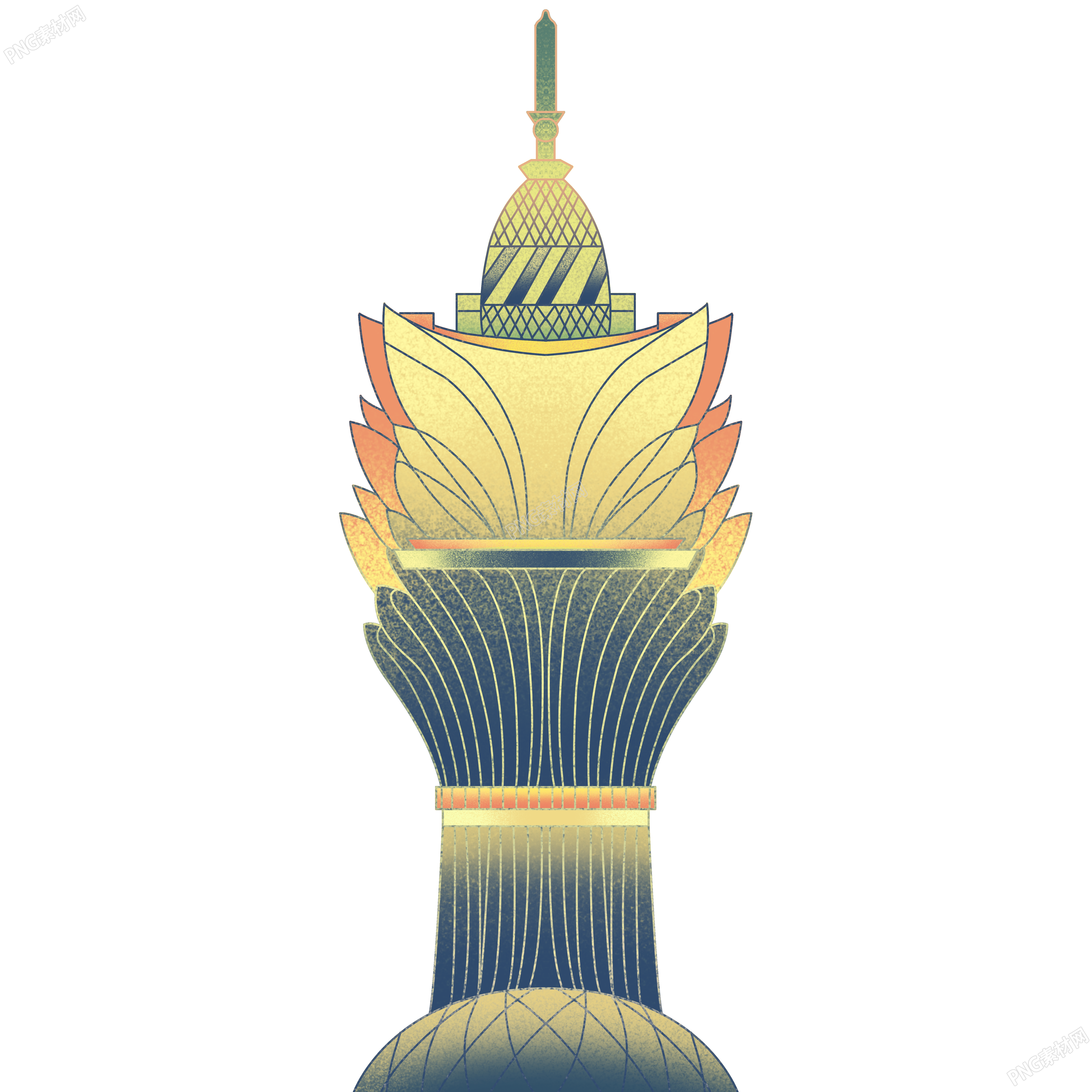 澳门地标性建筑PNG素材
