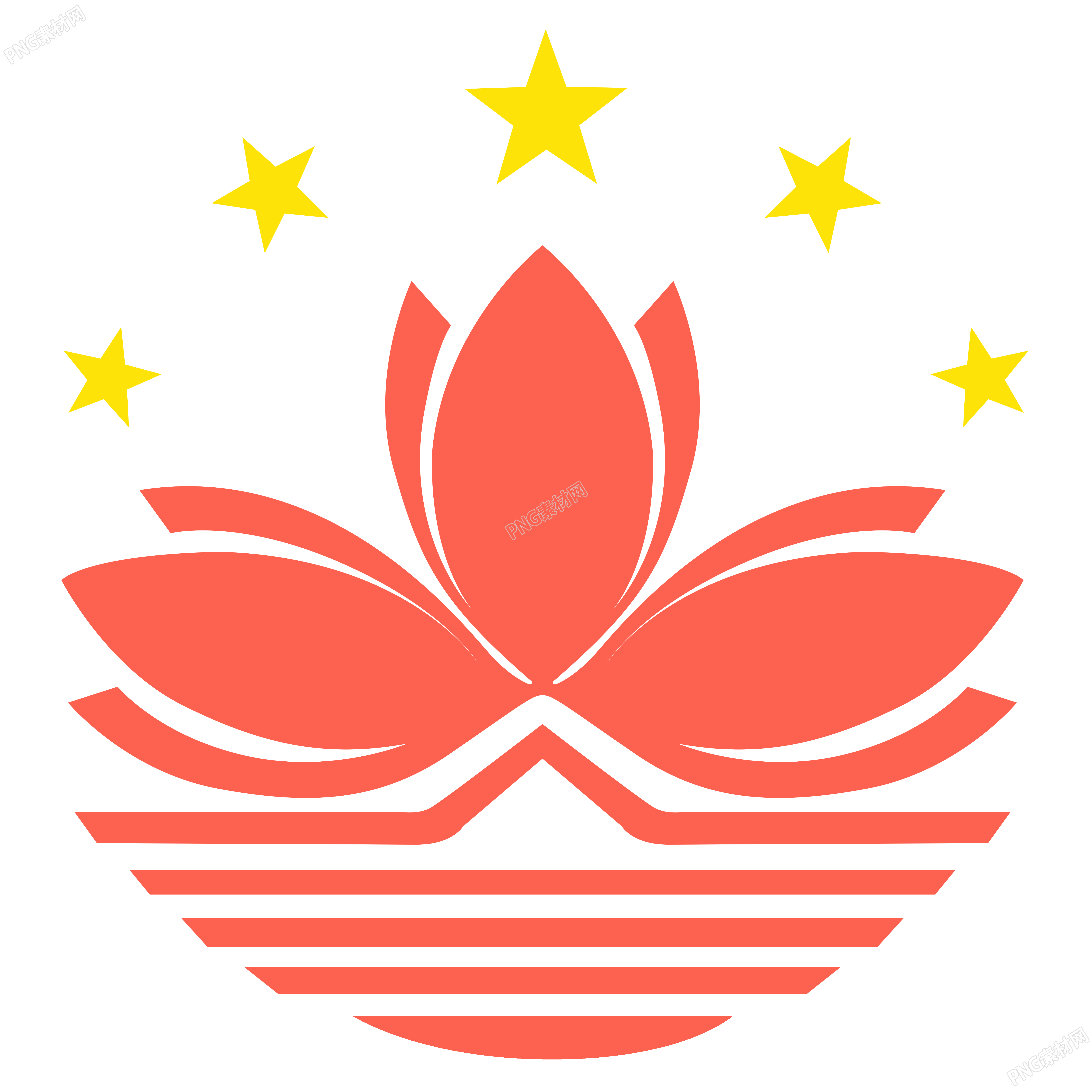 澳门回归纪念日创意插画