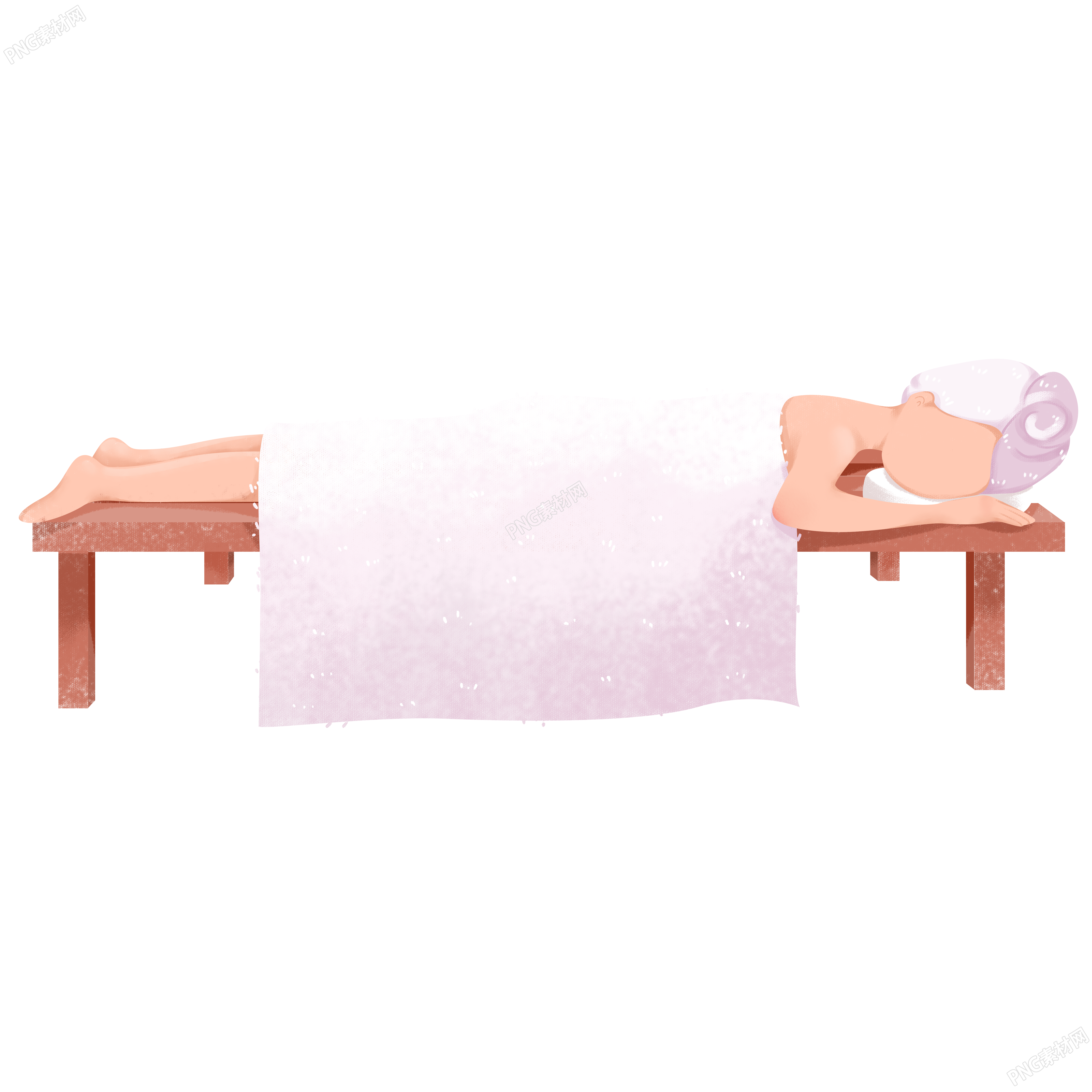 冬日养生美容女生商用素材