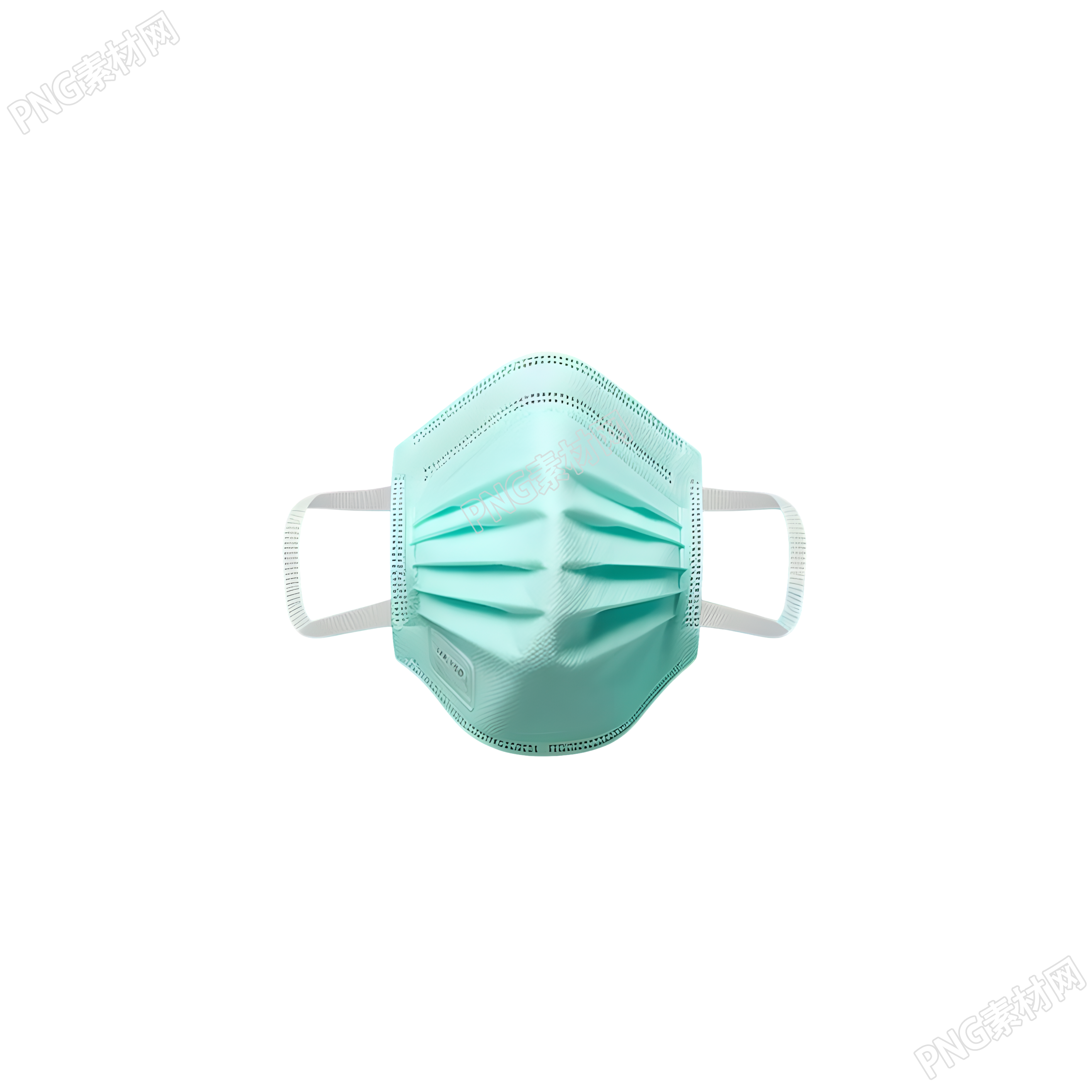 醫(yī)用口罩簡(jiǎn)單干凈插畫