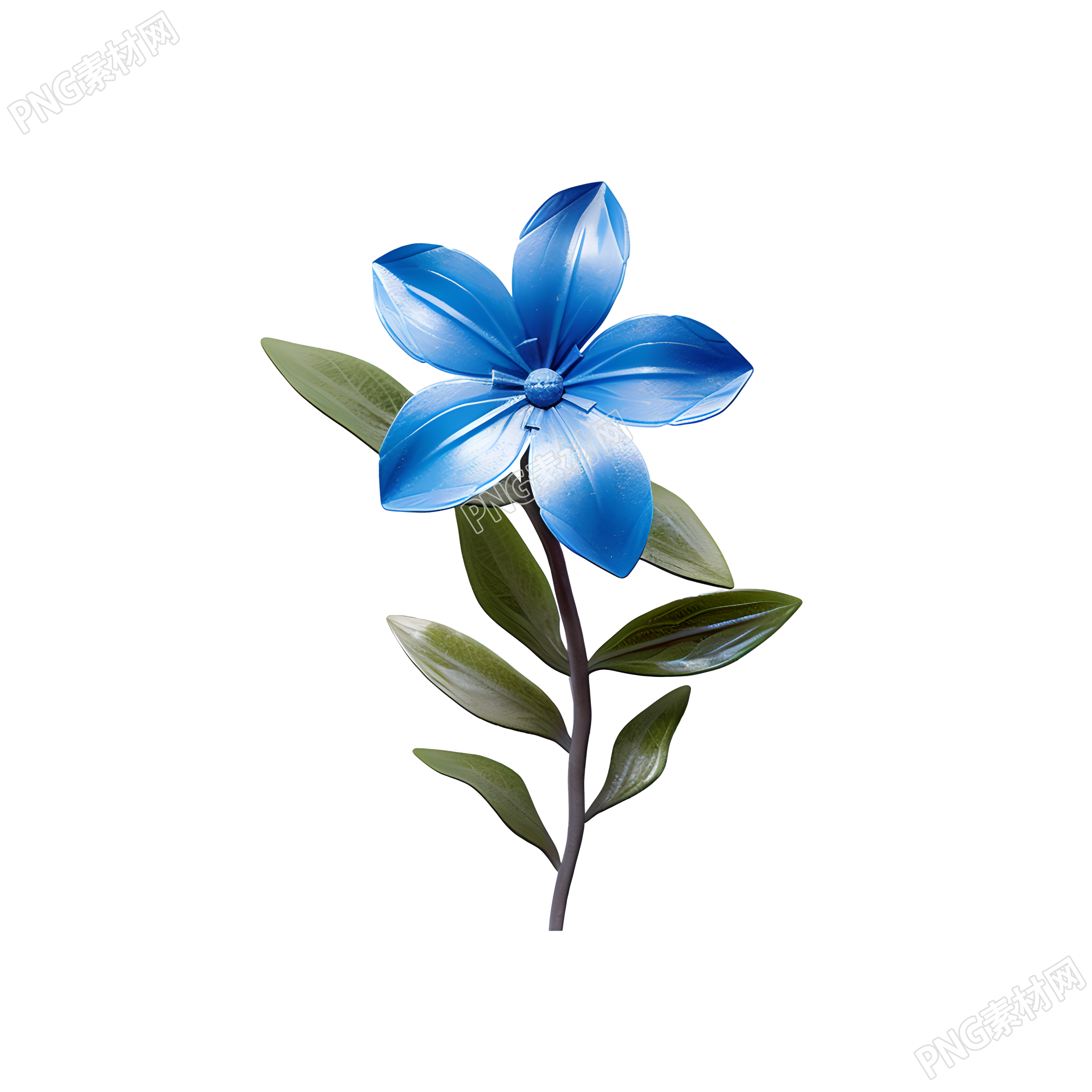 3D花卉商业设计插画