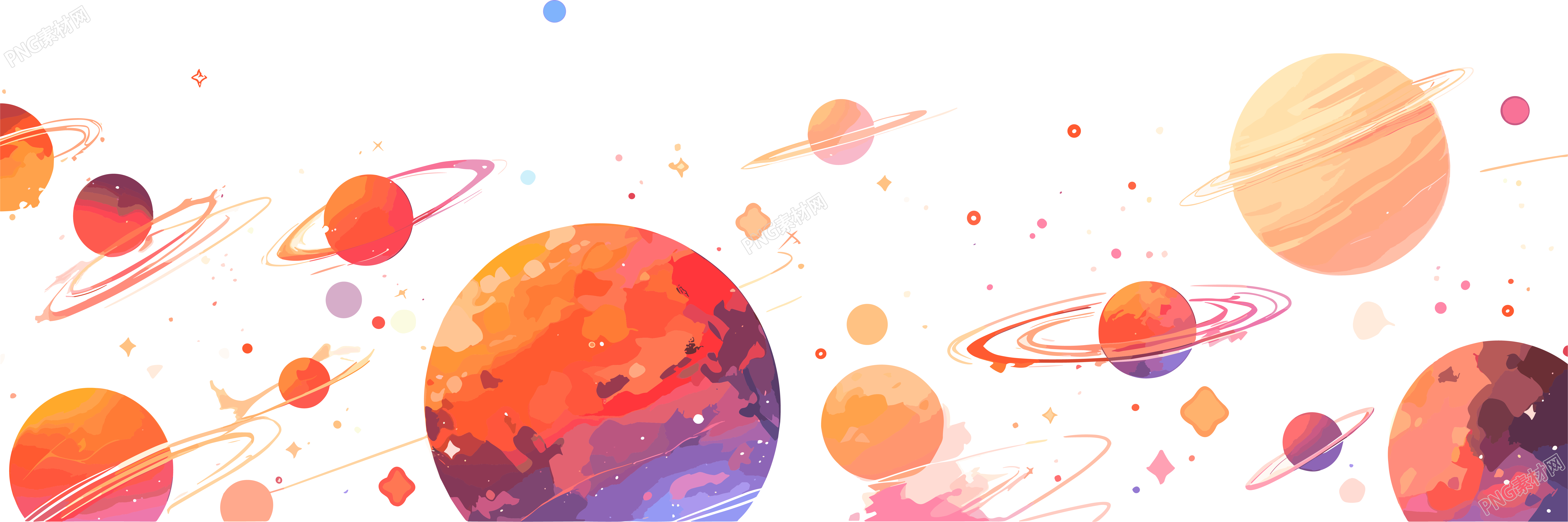 2D平面插画设计元素