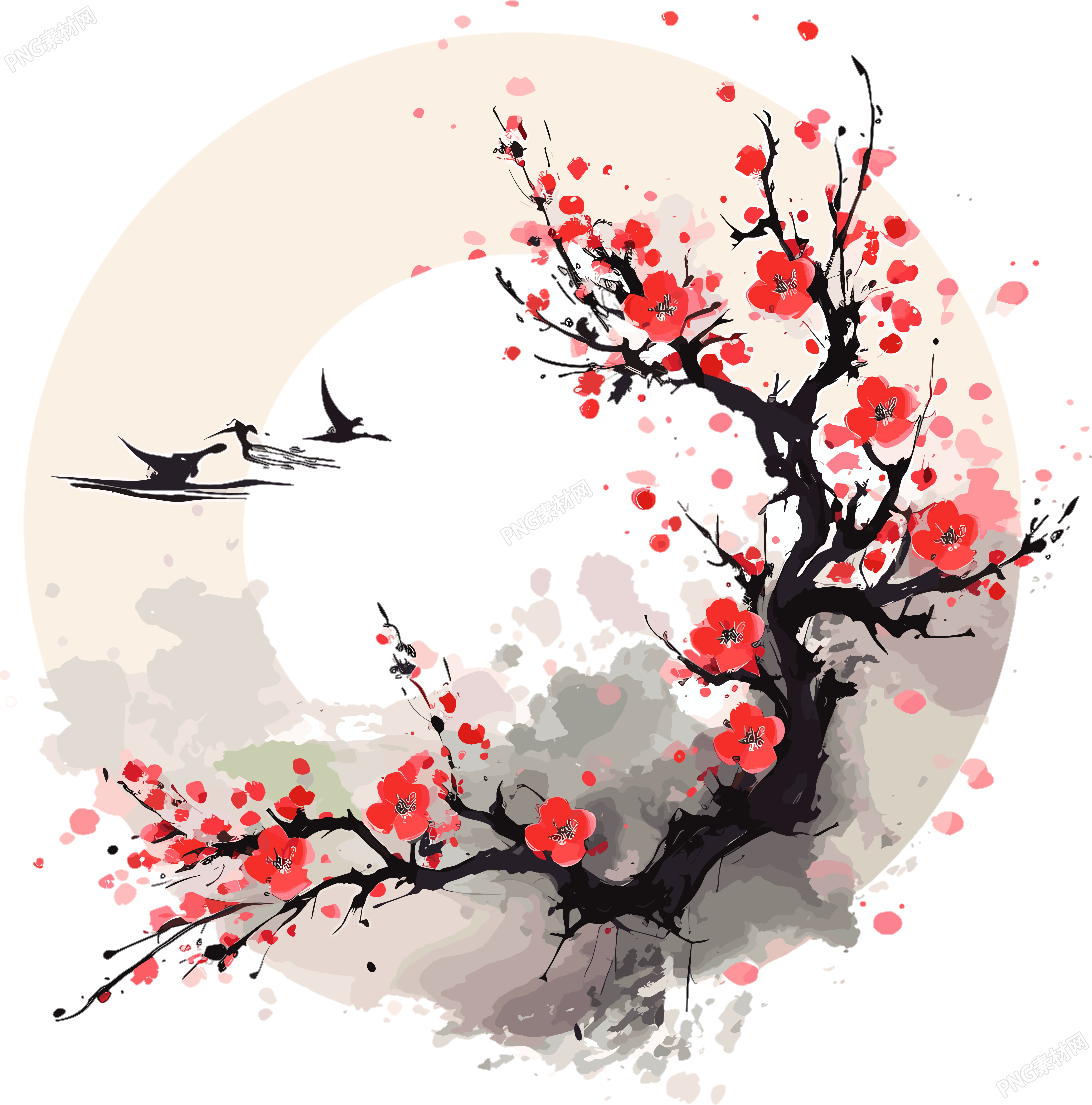 梅花插图计划