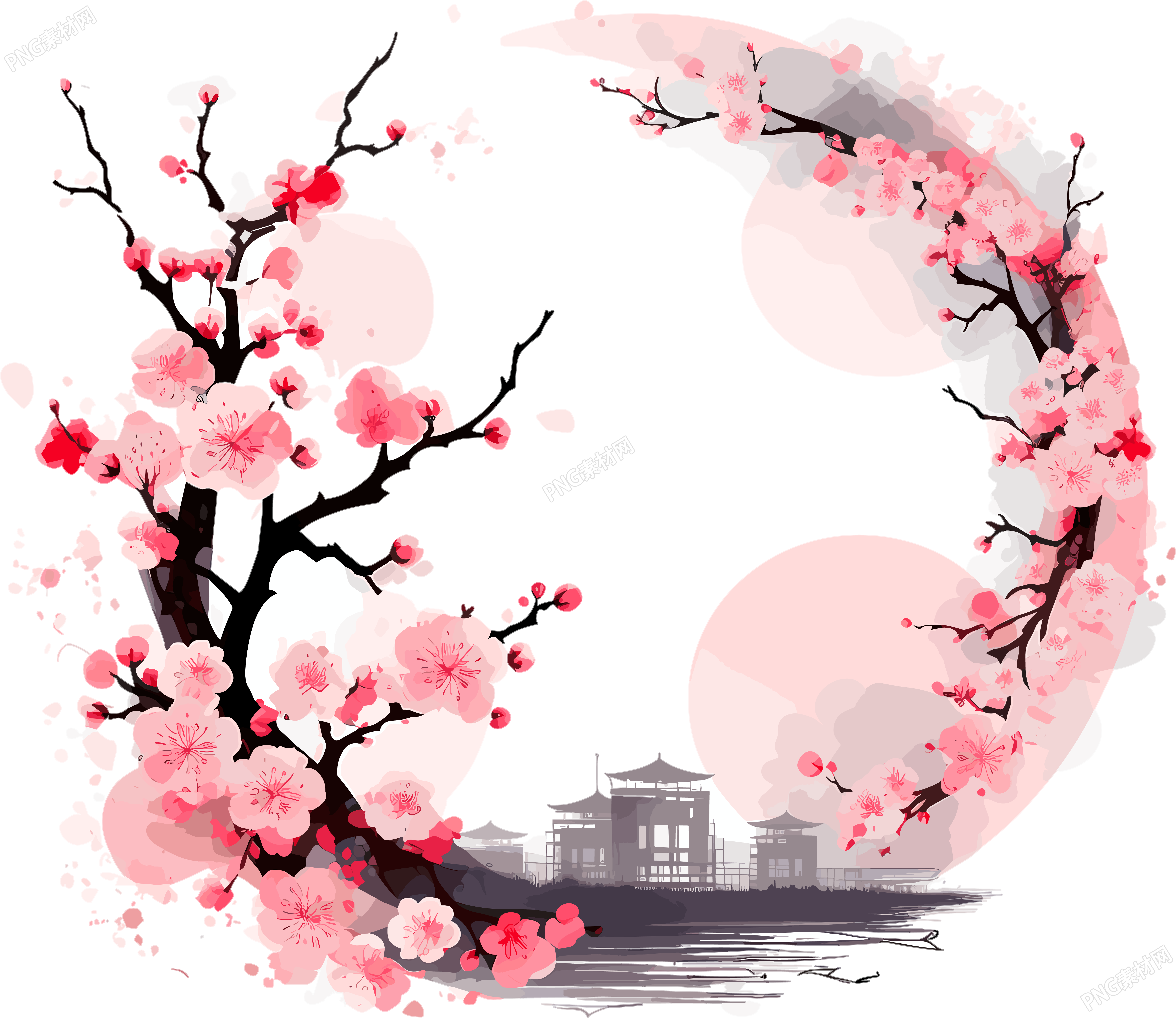梅花插画计划