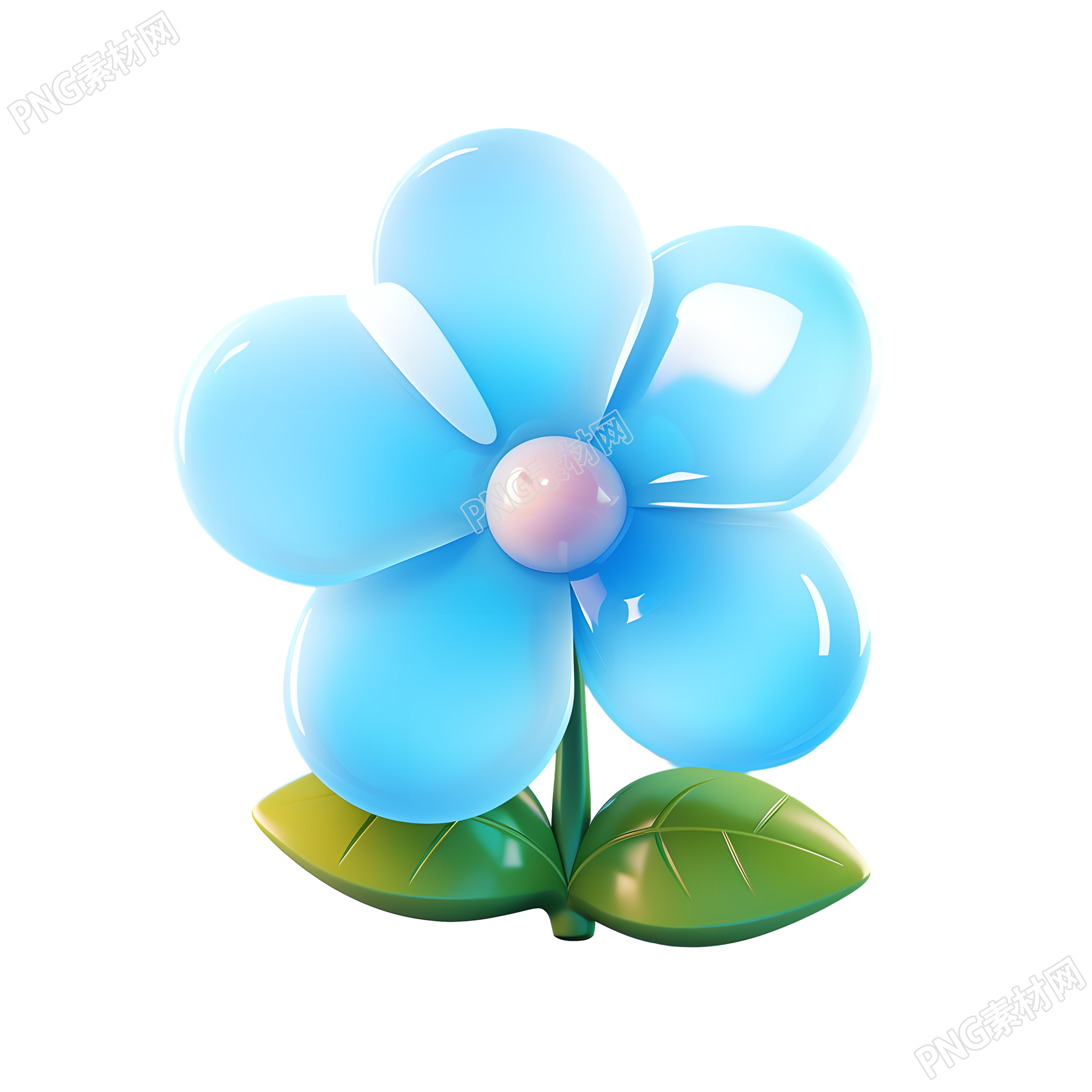 3D花卉商业设计元素