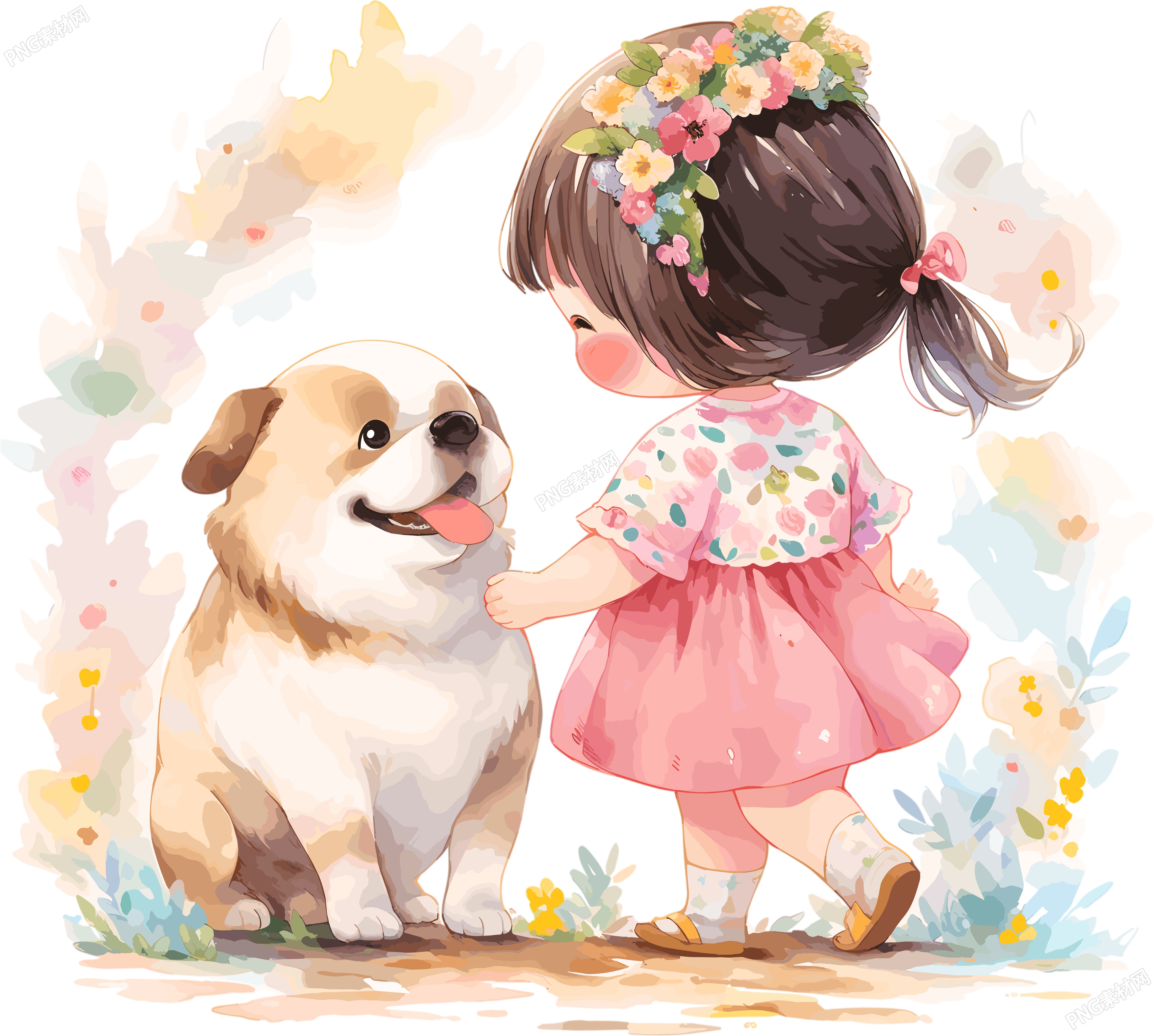 儿童图书插图高清插画设计