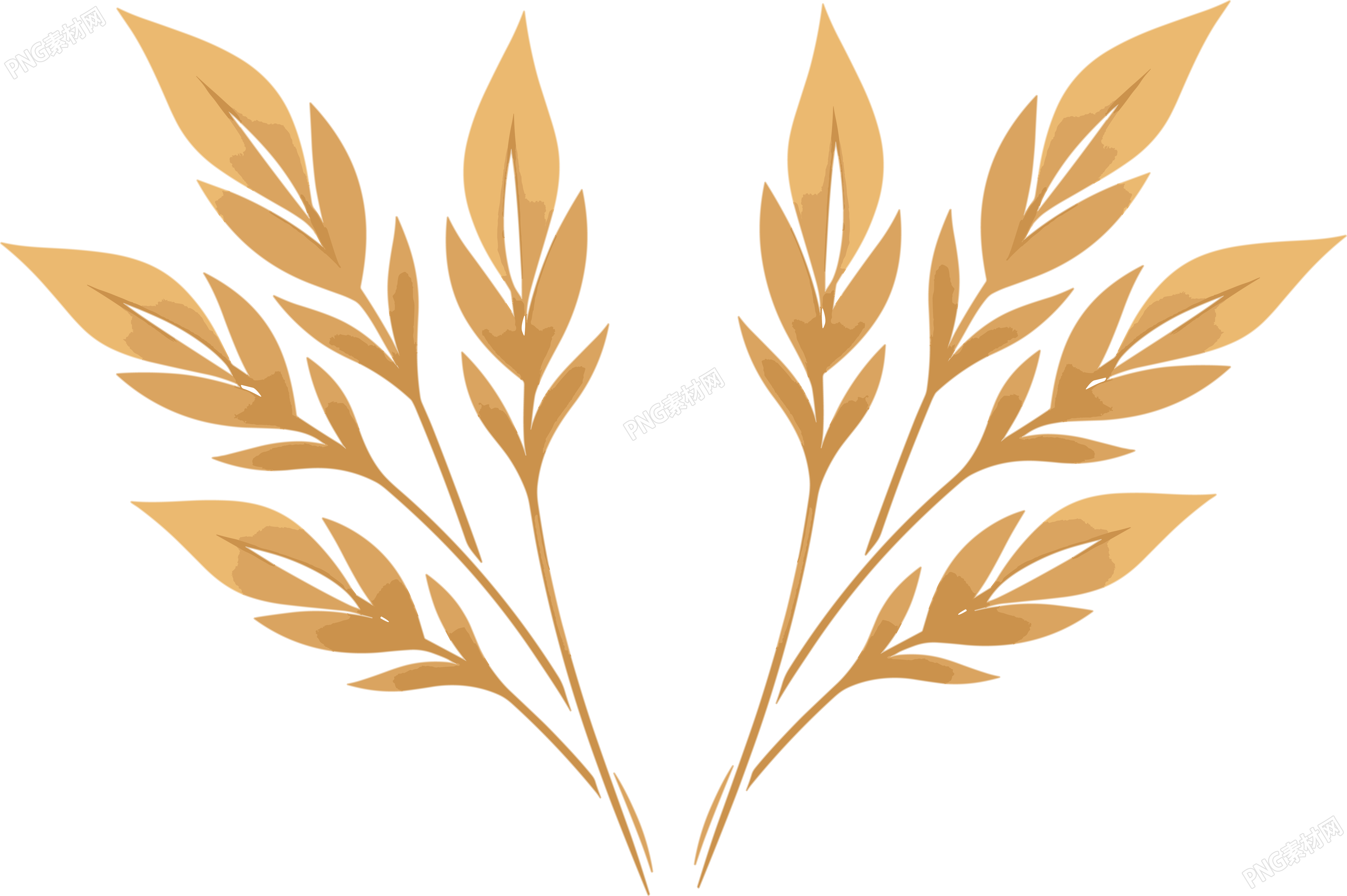 小麦创意设计素材