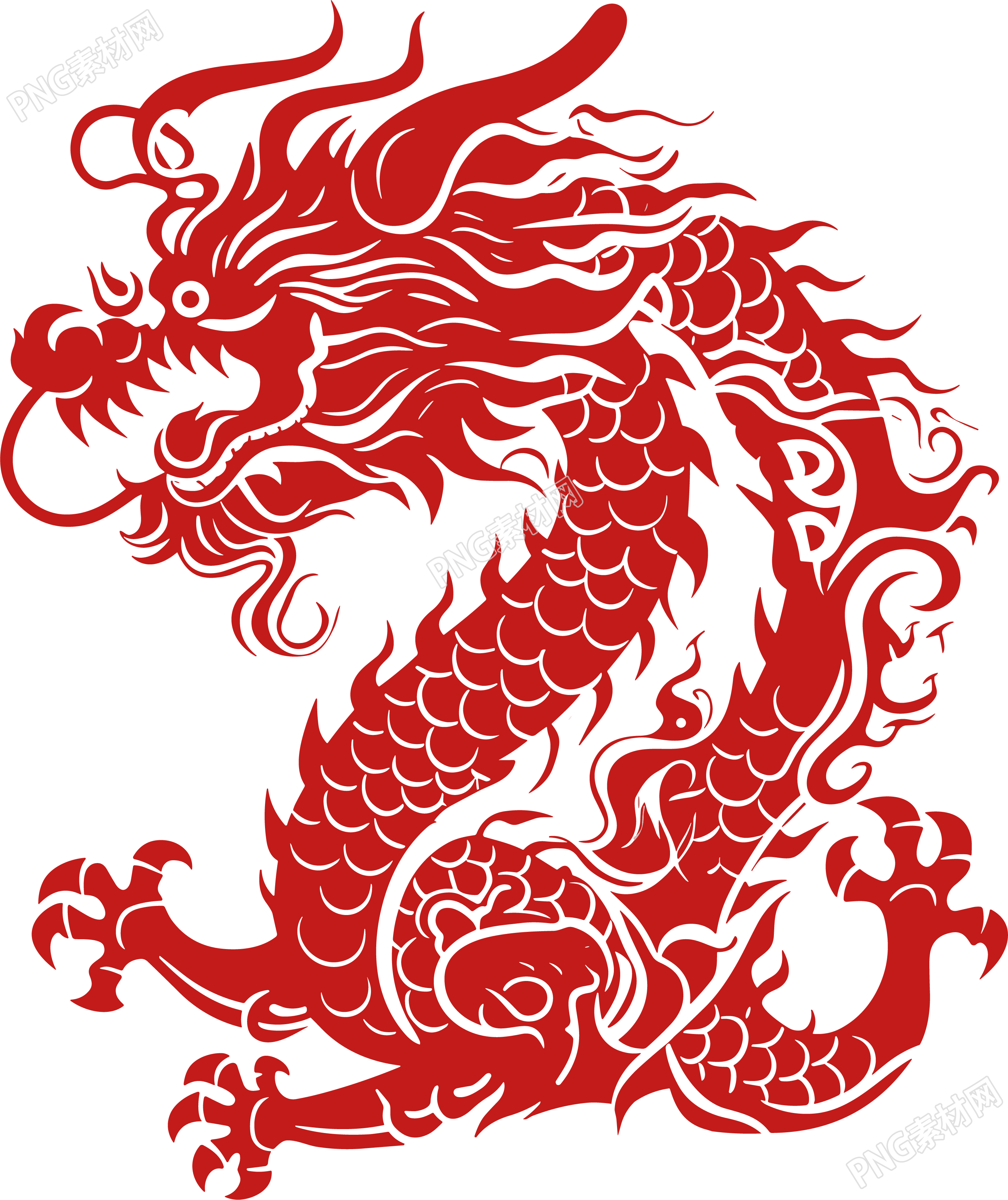 中国龙商业设计元素