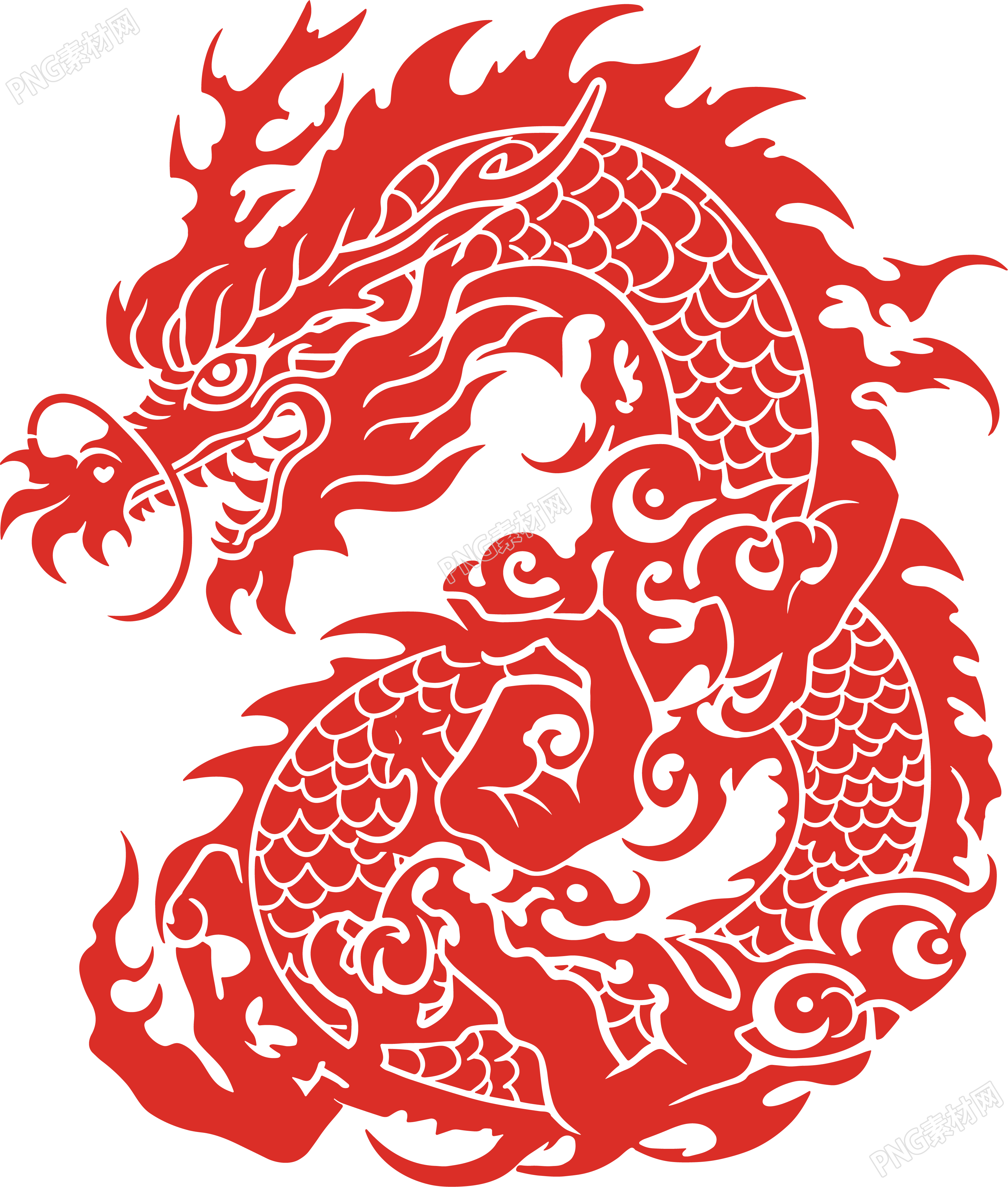 中国龙高清插图