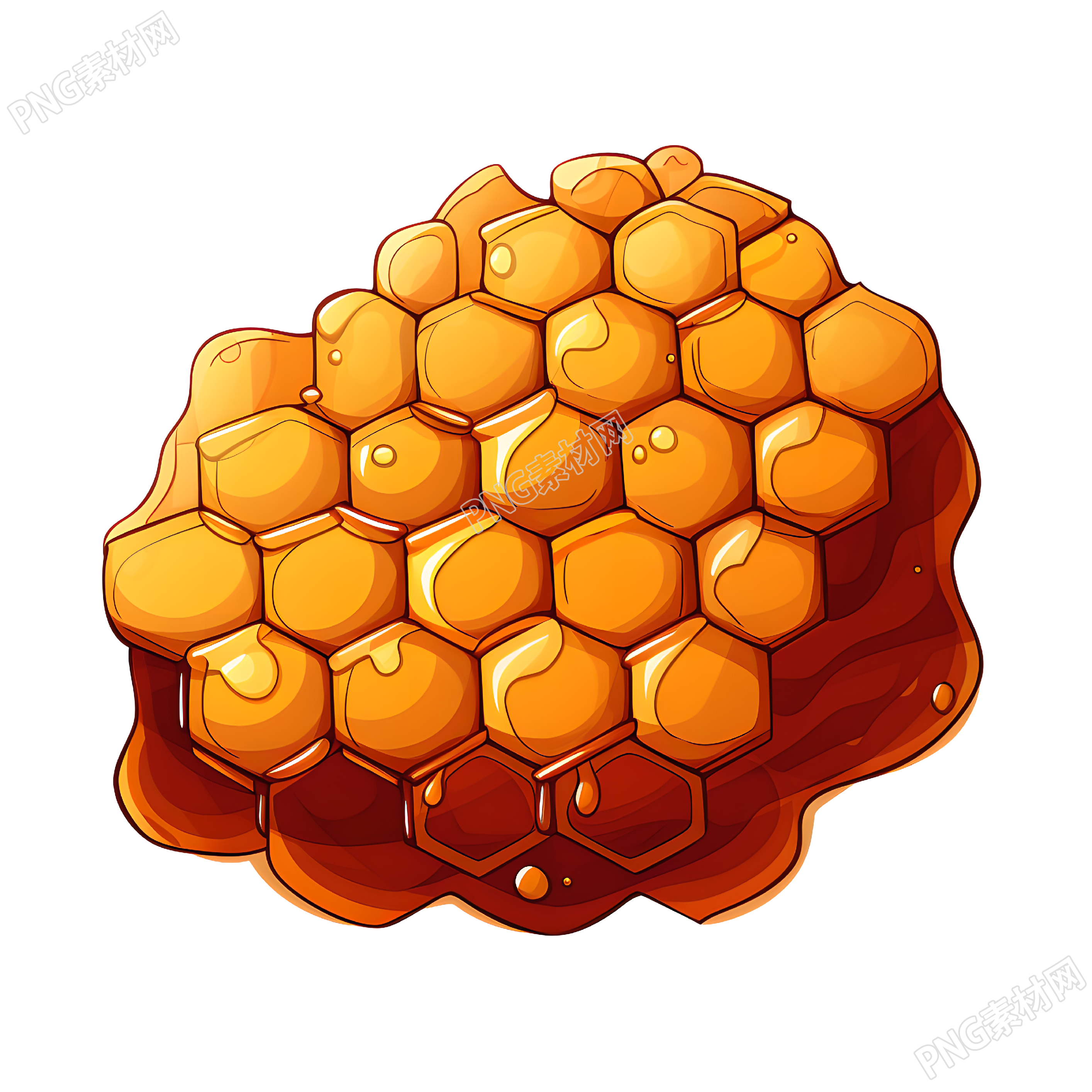 3D蜂巢创意设计素材