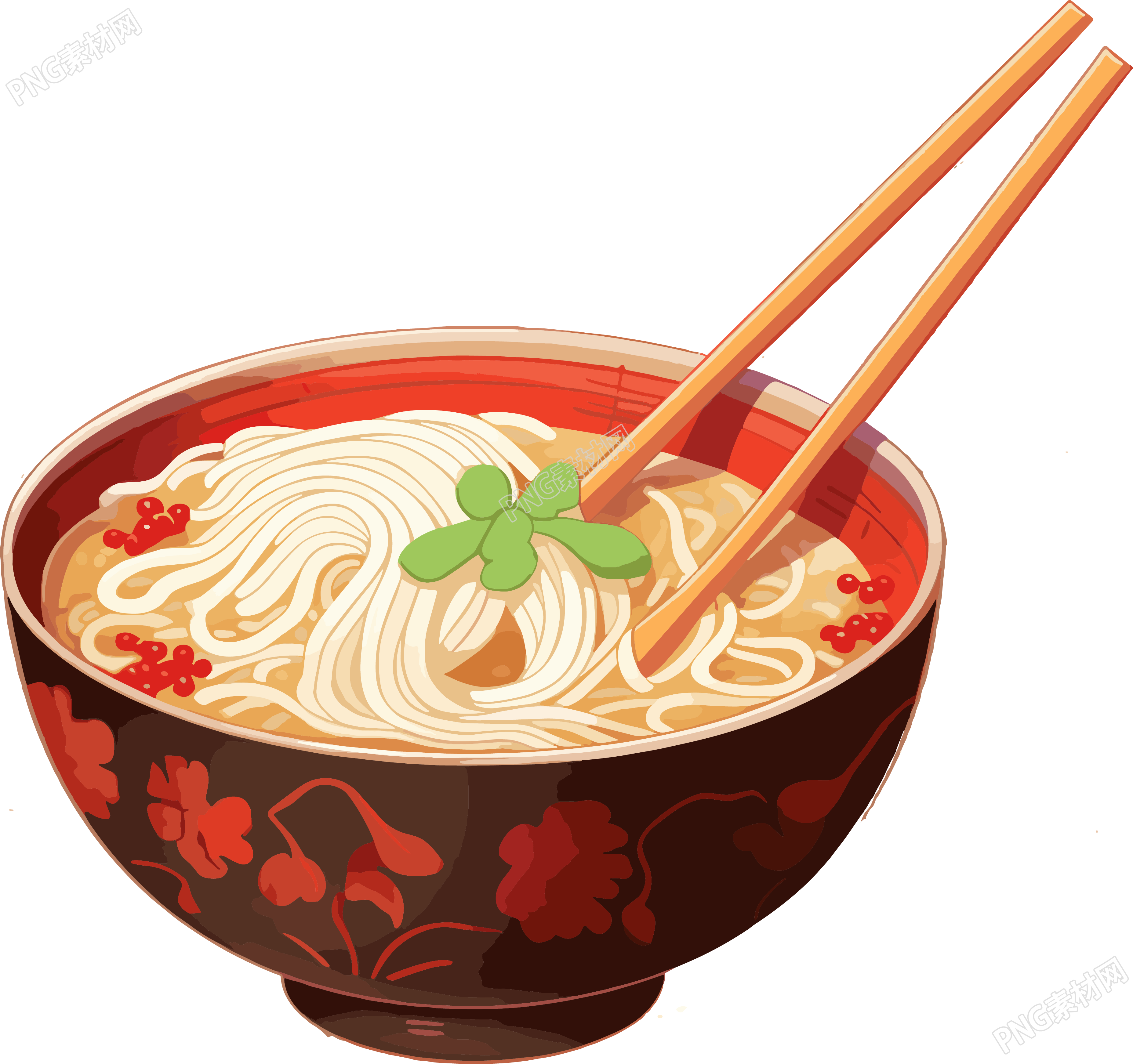 螺蛳粉可商用插图