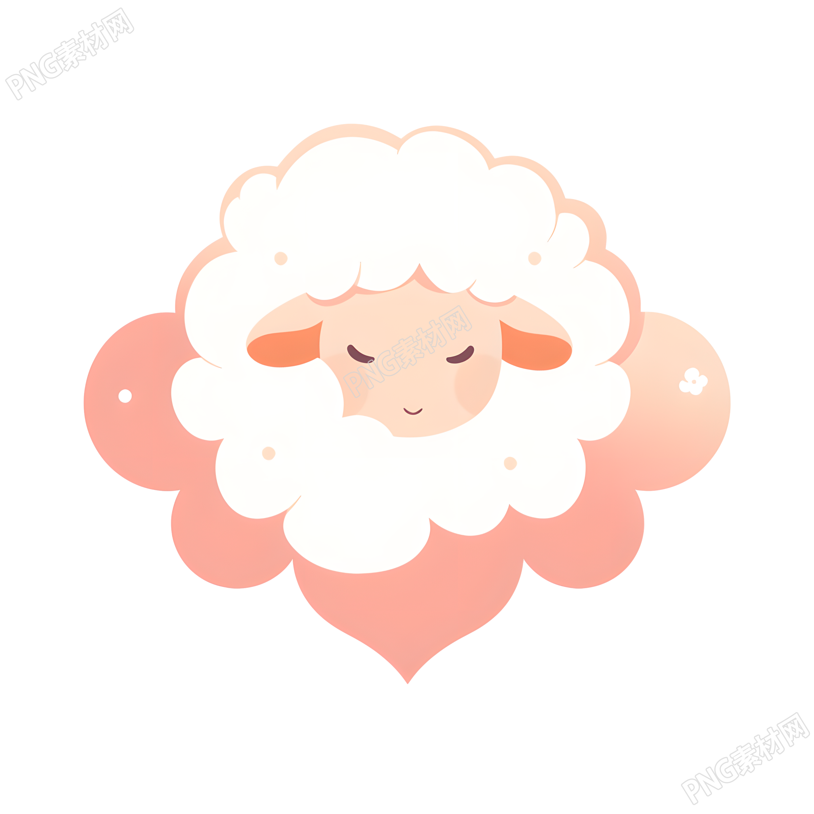 羊logo简约设计素材