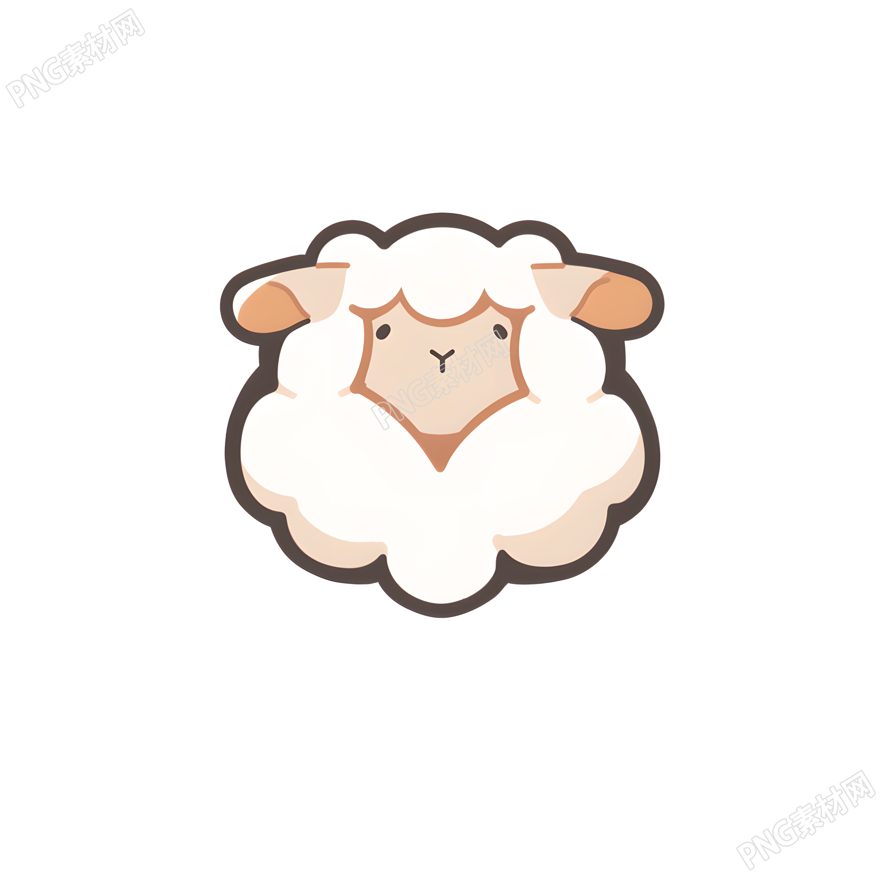 羊logo透明背景素材