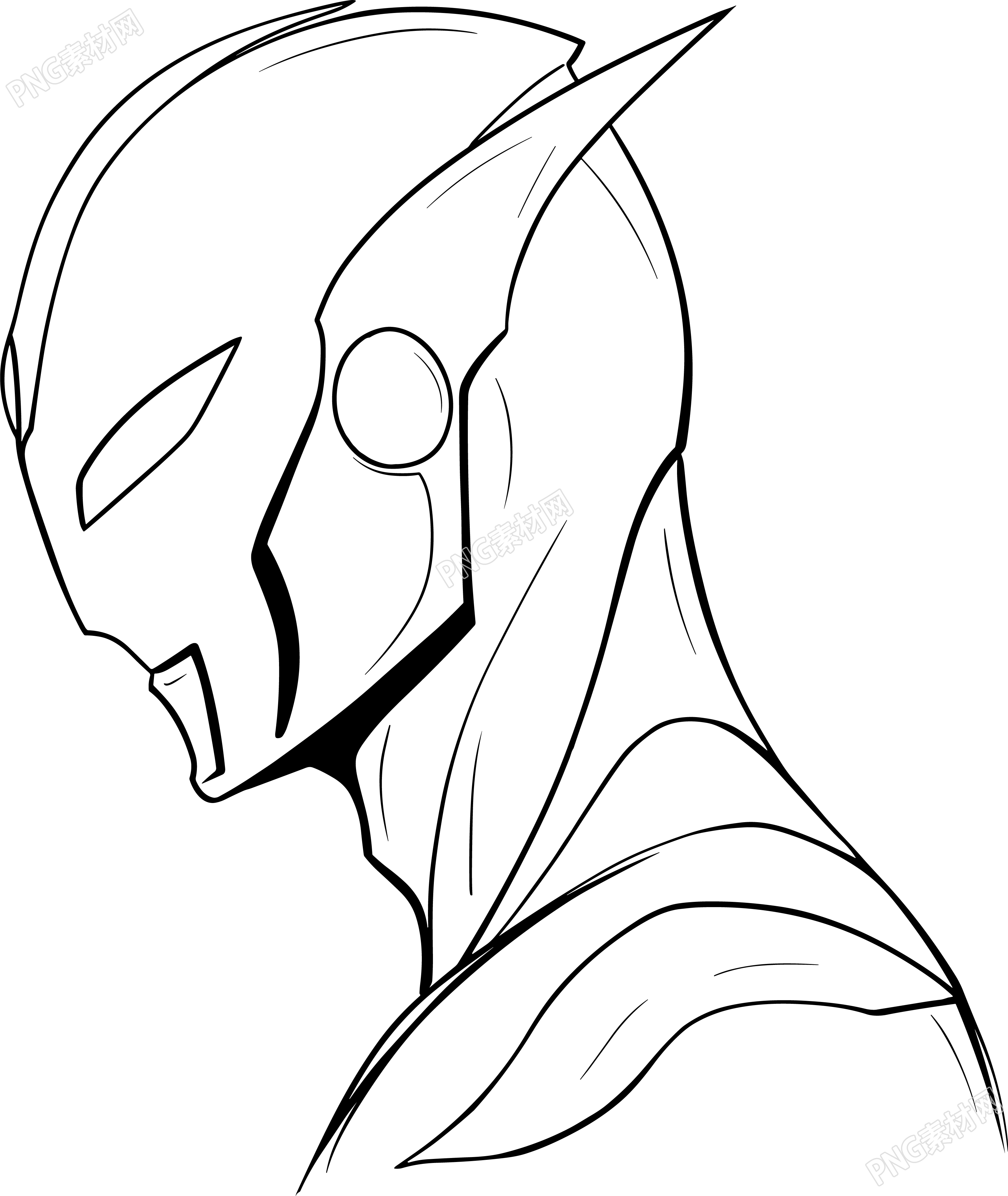 奧特曼簡(jiǎn)筆畫