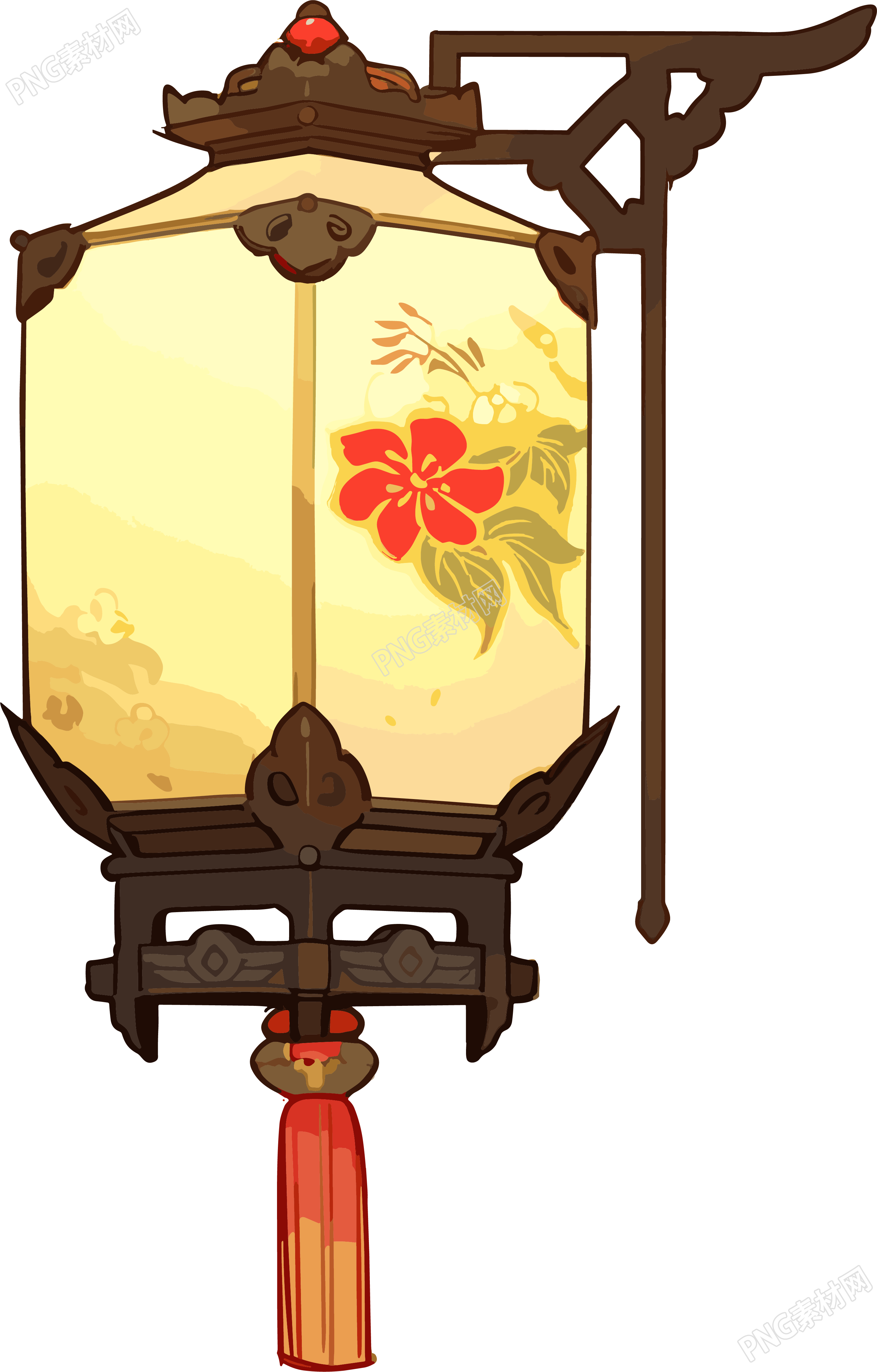 中式灯笼PNG插图