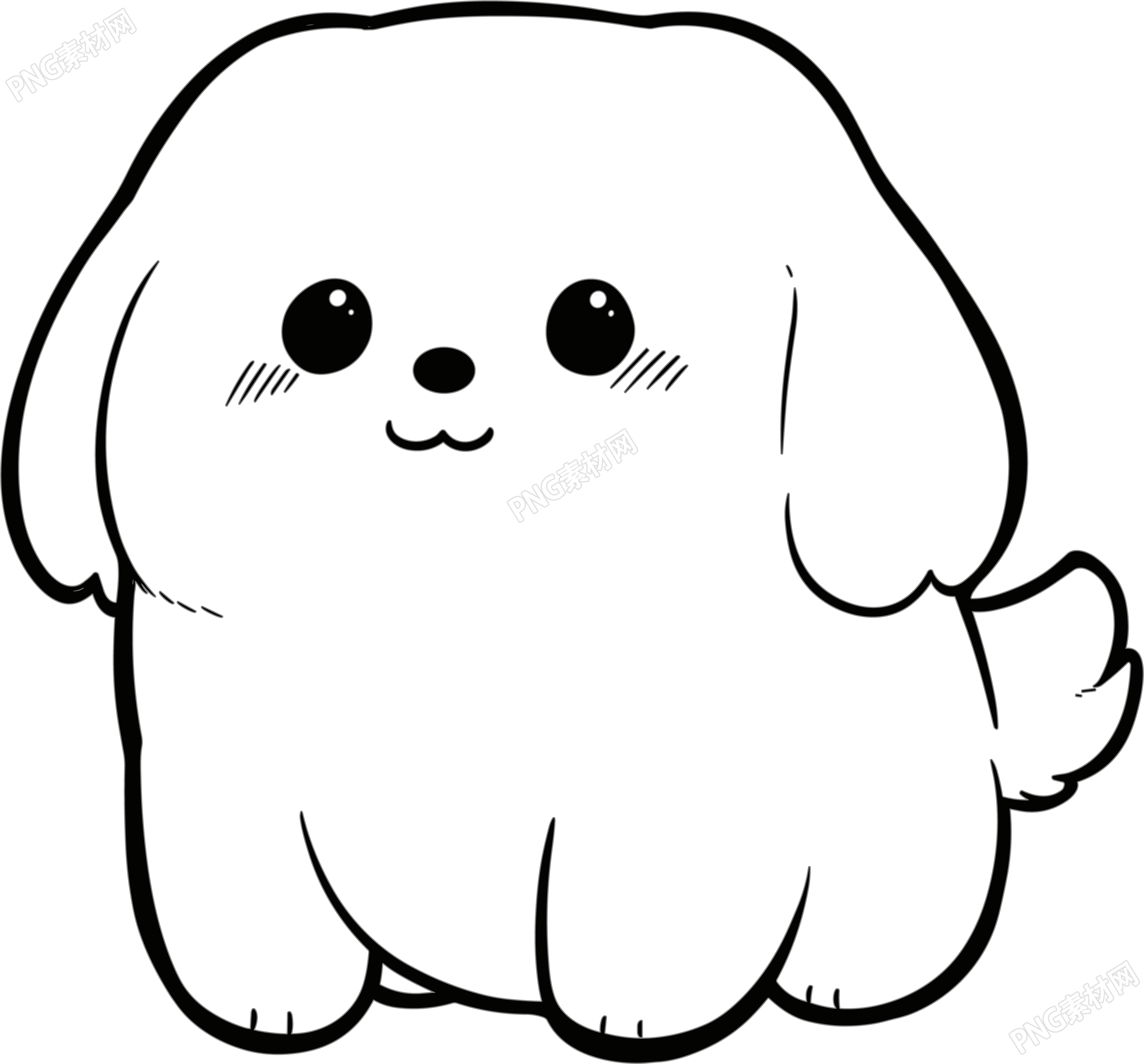 修勾简笔画