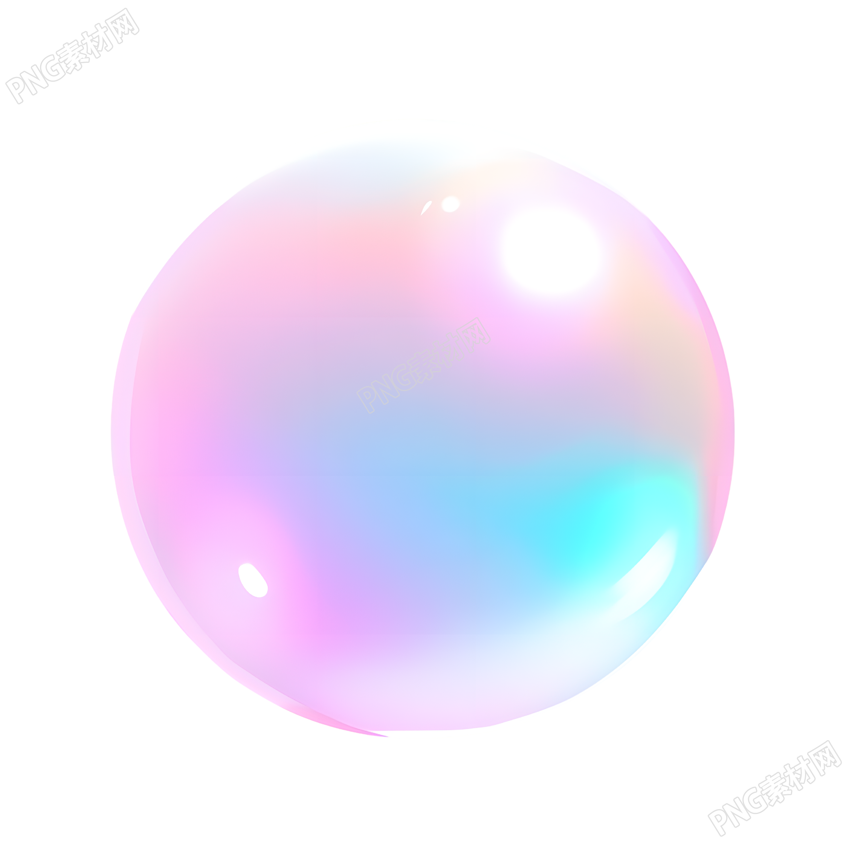 泡泡简洁插图素材