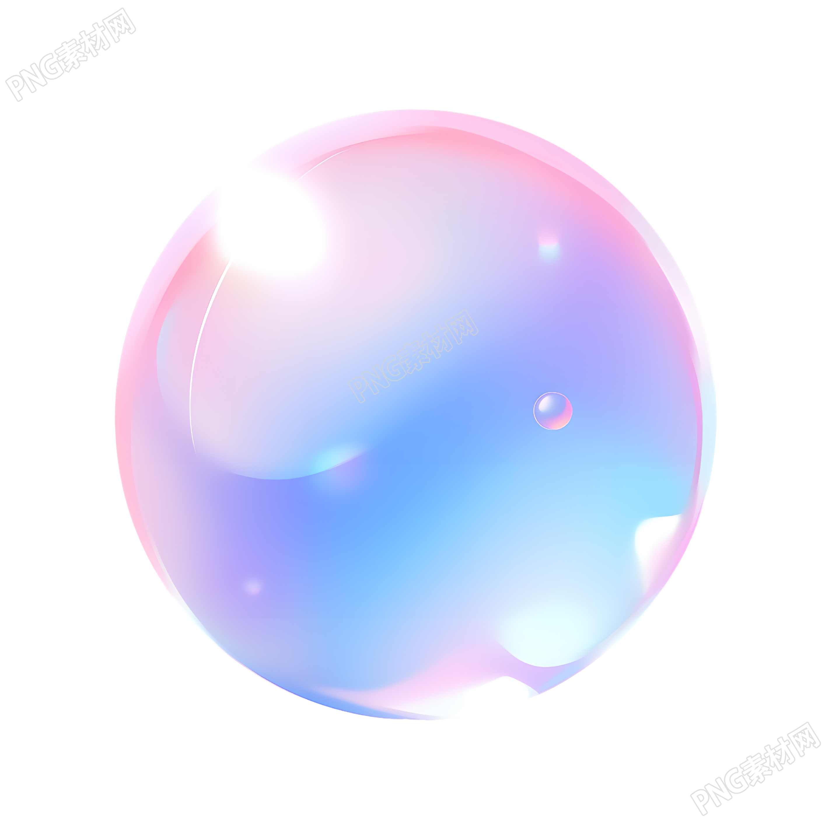 泡泡插图设计素材