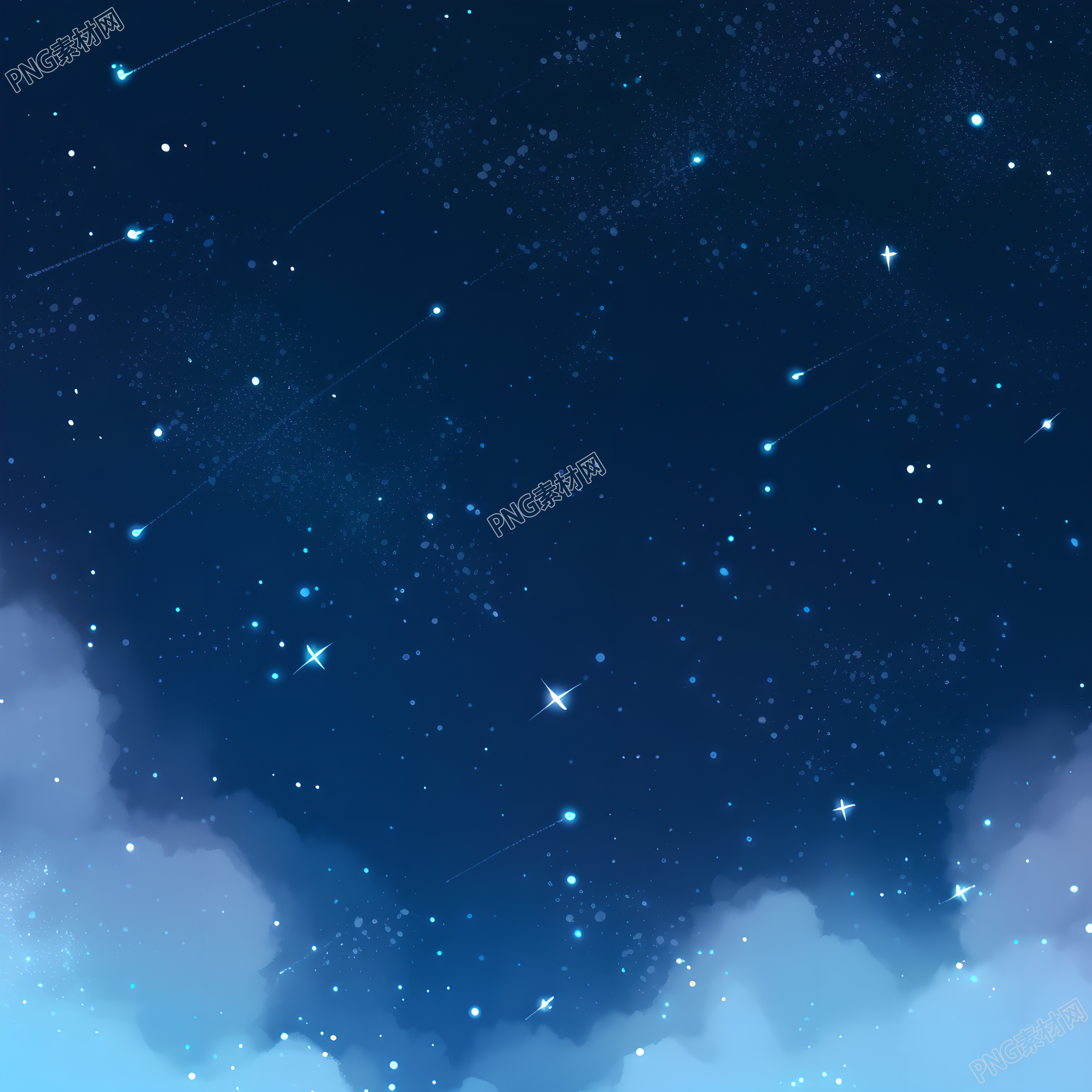 星空背景简约素材
