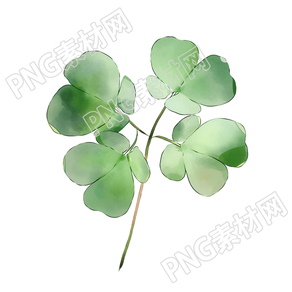 四葉草高清圖形素材