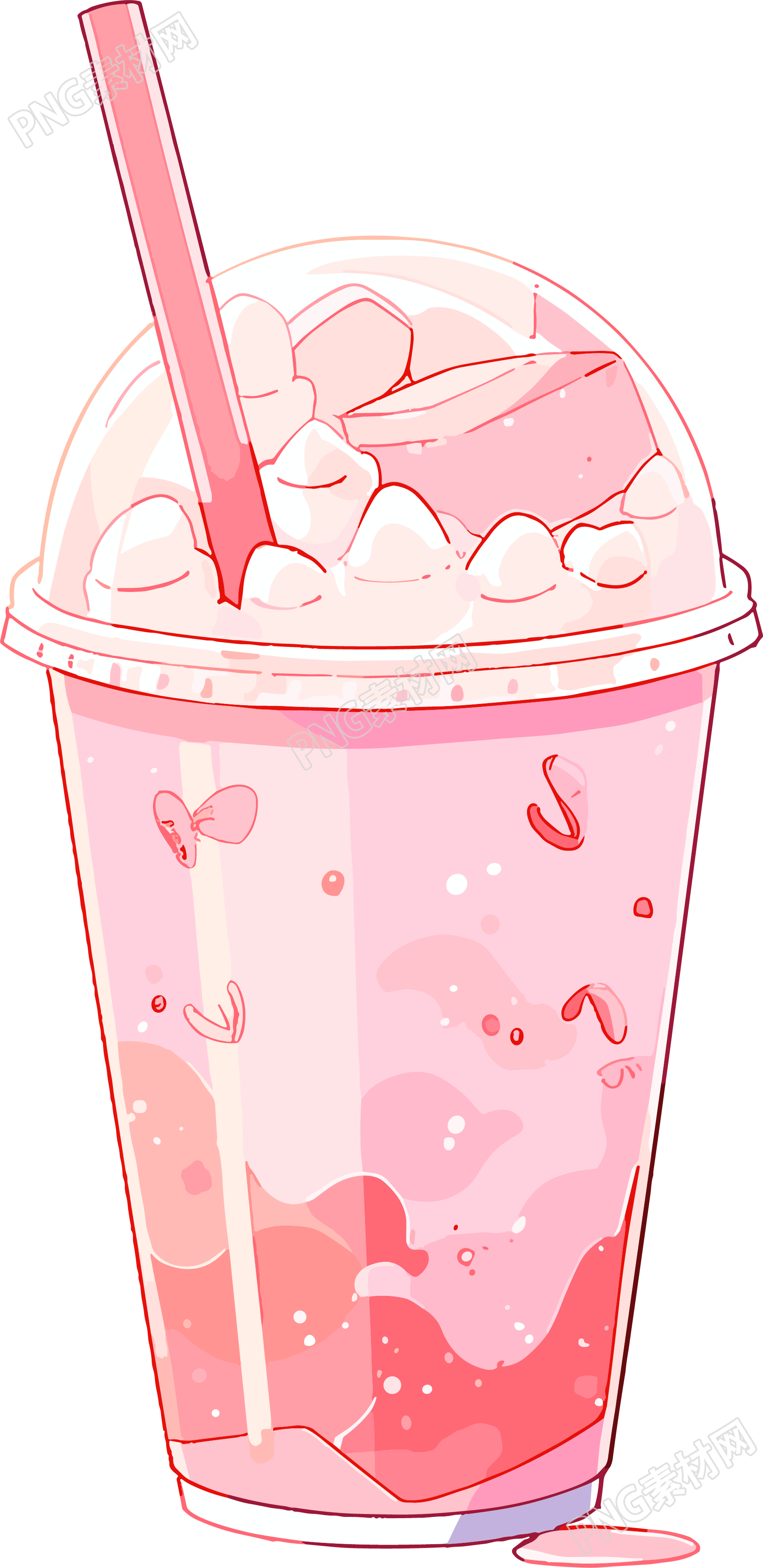 奶茶创意插图