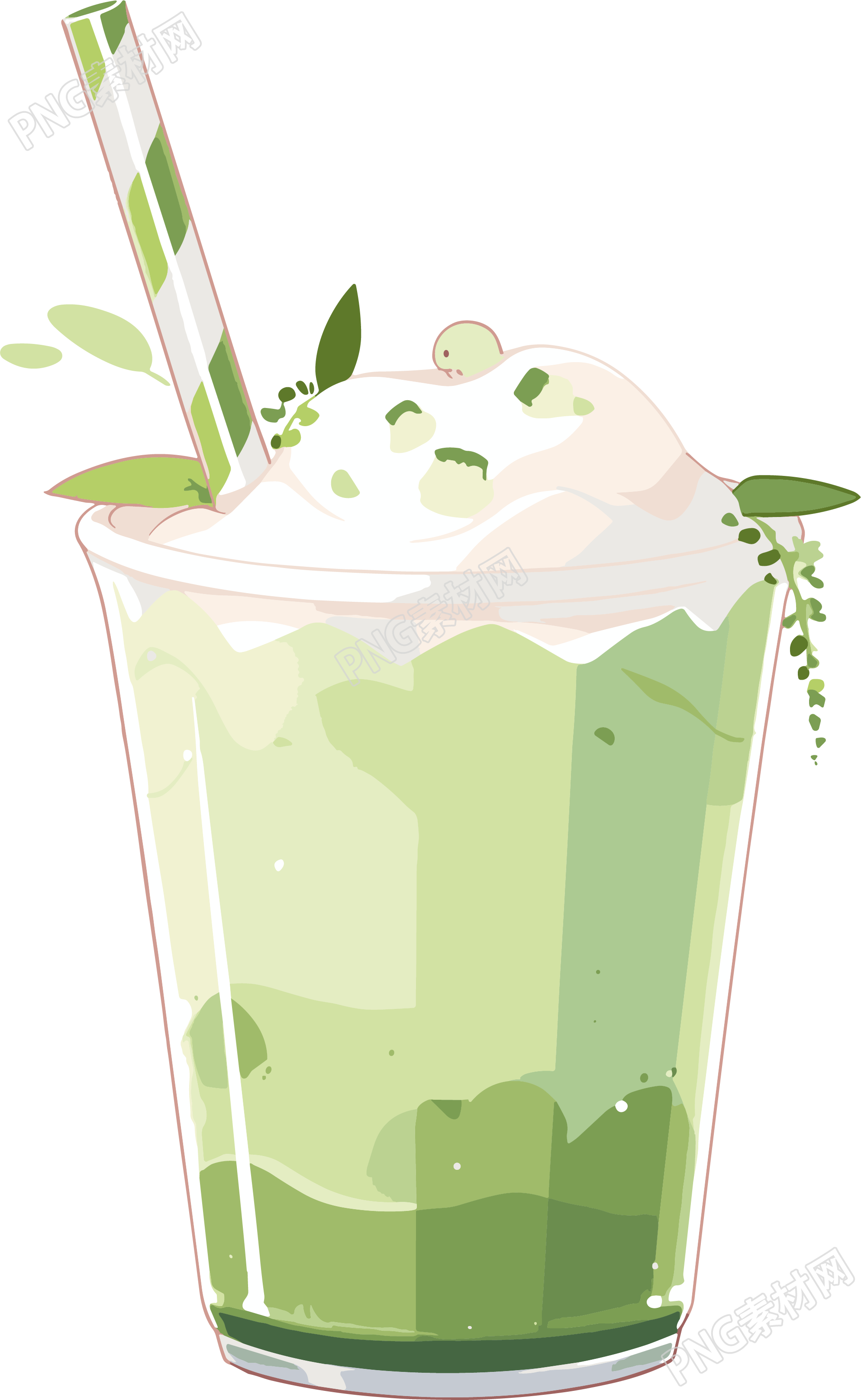 奶茶创意设计元素